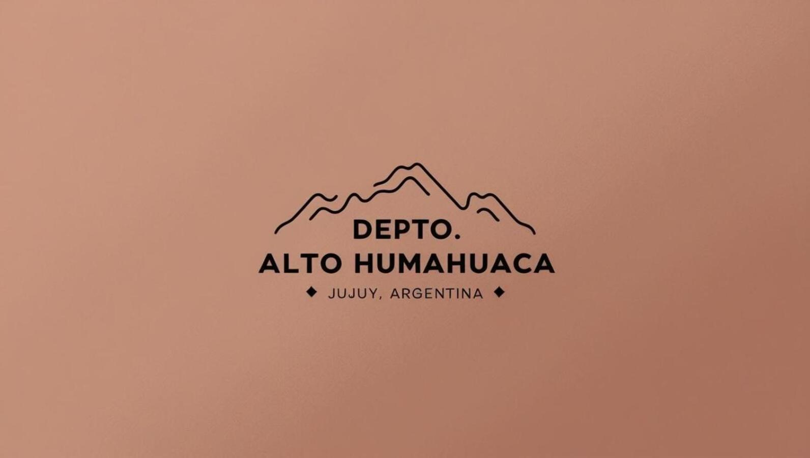 Apartamento Depto Alto Humahuaca Exterior foto